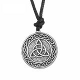 Silver Plated Celtic Pagan Amulet