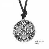 Silver Plated Celtic Pagan Amulet