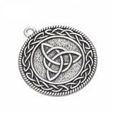 Silver Plated Celtic Pagan Amulet