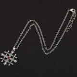 Medieval/Knight Cross Pendant. Rope or chain necklace.