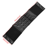 Wide Belt Corset with Small Buckle