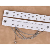 Punk Multilayered Rivet Cuff Bracelet