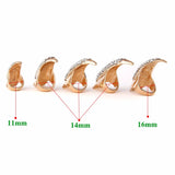 Punk Style Crystal Rhinestone Fake Nails Set