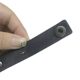 1977 Punk Inspired Cuff Leather Bracelet