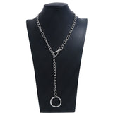 1977 Punk Rock Chain with Circle Pendant.