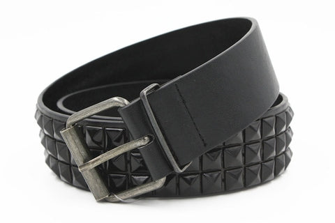 1977 Punk Rock Belt with Pyramid Rivet Studs