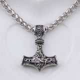 Thor's Hammer Viking Pendant Necklace