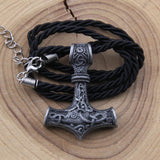 Thor's Hammer Viking Pendant Necklace