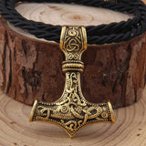 Thor's Hammer Viking Pendant Necklace