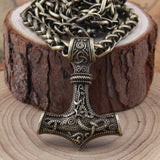 Thor's Hammer Viking Pendant Necklace