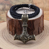 Thor's Hammer Viking Pendant Necklace