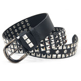 1977 Punk Style Belt with Pyramid Rivets
