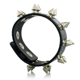 1977 Punk Rock Cone Studded Cuff Bracelet