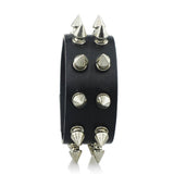 1977 Punk Rock Cone Studded Cuff Bracelet