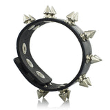1977 Punk Rock Cone Studded Cuff Bracelet