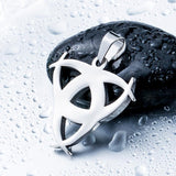 Stainless Steel Pagan Knot Pendant Necklace