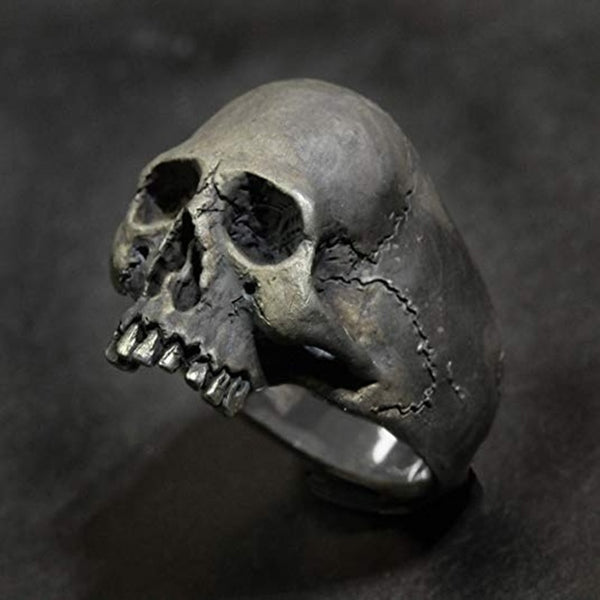 Gothic Punk Skull Ring