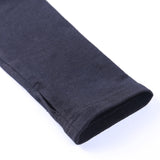 Gothic Punk Longsleeved Slim Top with Buckles and Zippers