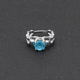 Gothic Feminine Skull Skeleton Ring