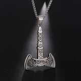 Viking Double Axe Necklace or Single Axe of Stainless Steel