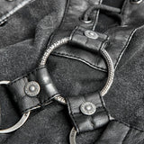 Men's Shirt Goth Punk/Street Punk Black Top