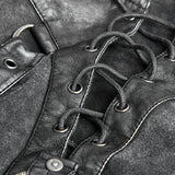 Men's Shirt Goth Punk/Street Punk Black Top