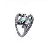 Black Cubic Zircona Ring