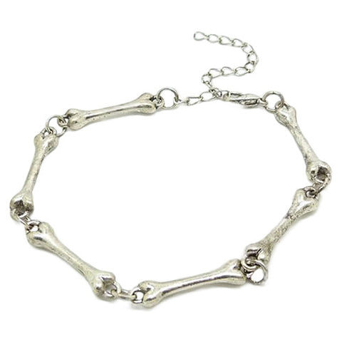 Skeleton Bone Style Sleek Gothic / Glam Punk Bracelet