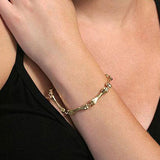 Skeleton Bone Style Sleek Gothic / Glam Punk Bracelet