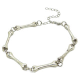 Skeleton Bone Style Sleek Gothic / Glam Punk Bracelet