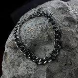 Street Punk Cuban Link Chain Bracelet