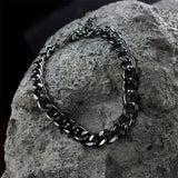 Street Punk Cuban Link Chain Bracelet