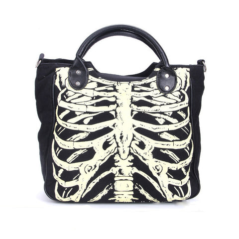 Cool Skeleton Bones Shoulder Bag / Handbag