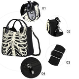 Cool Skeleton Bones Shoulder Bag / Handbag