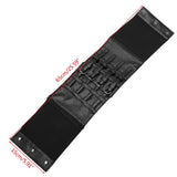 Wide Belt Corset with Small Buckle