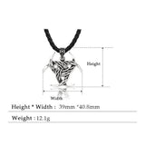Pagan Triple Horn Knot Pendant