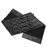 Wide Belt Corset with Small Buckle