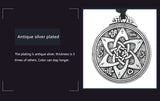 Wiccan Pentacle Star Flower of Life
