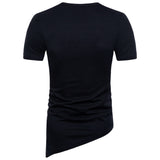 Slim fit street-punk style men's t-shirt