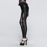 Punk Gothic Mini Women Lace Skirt