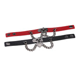 1977 Punk Inspired Cuff Leather Bracelet