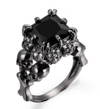 BLACK PRINCESS CUT 1CT ZIRCON CRYSTAL