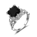 BLACK PRINCESS CUT 1CT ZIRCON CRYSTAL