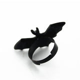 Black Gothic Bat Ring - 10% off if Buy 3