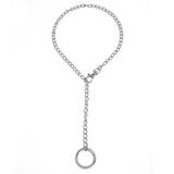 1977 Punk Rock Chain with Circle Pendant.