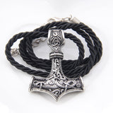 Thor's Hammer Viking Pendant Necklace