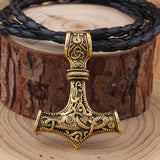 Thor's Hammer Viking Pendant Necklace