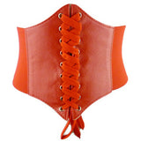 Wide Belt Corset Belt with Laced up front