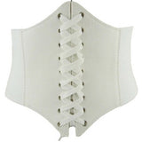 Wide Belt Corset Belt with Laced up front
