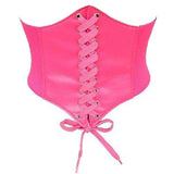 Wide Belt Corset Belt with Laced up front